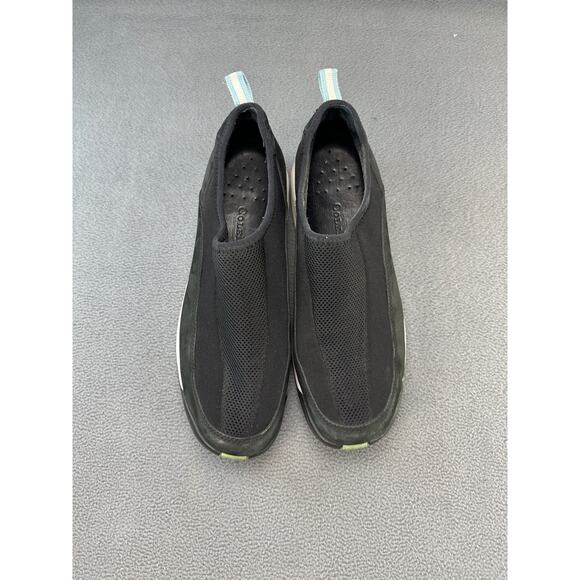 Cole Haan Men’s Country NikeAir Cushion black/white Slip-On Suede/Mesh Size 9.5B - Picture 1 of 8
